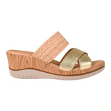 SANDALIAS FLEXI MUJER 113324 PIEL ORO