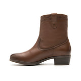 BOTINES DAMA FLEXI 110010 PIEL CAFÉ