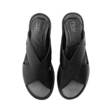 SANDALIAS DAMA FLEXI 124201 PIEL NEGRO