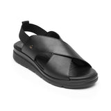SANDALIAS DAMA FLEXI 124201 PIEL NEGRO