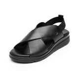 SANDALIAS DAMA FLEXI 124201 PIEL NEGRO