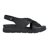 SANDALIAS DAMA FLEXI 124212 PIEL NEGRO