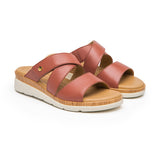SANDALIAS FLEXI MUJER 124209 PIEL CAFÉ