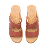 SANDALIAS FLEXI MUJER 124209 PIEL CAFÉ