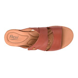 SANDALIAS FLEXI MUJER 124209 PIEL CAFÉ