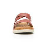 SANDALIAS FLEXI MUJER 124209 PIEL CAFÉ