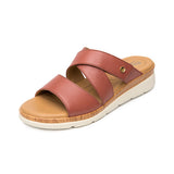 SANDALIAS FLEXI MUJER 124209 PIEL CAFÉ