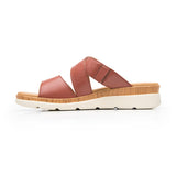 SANDALIAS FLEXI MUJER 124209 PIEL CAFÉ