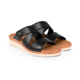 SANDALIAS FLEXI MUJER 124209 PIEL NEGRO