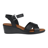 SANDALIAS DAMA FLEXI 123703 PIEL NEGRO