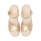SANDALIAS DAMA FLEXI 123703 SIMIPIEL ORO