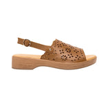 SANDALIAS DAMA FLEXI 123103 PIEL CAFÉ
