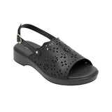 SANDALIAS DAMA FLEXI 123103 PIEL NEGRO