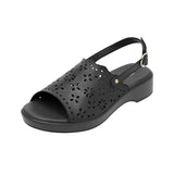 SANDALIAS DAMA FLEXI 123103 PIEL NEGRO