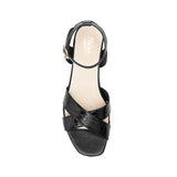 SANDALIAS DAMA FLEXI 123001 SIMIPIEL NEGRO