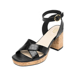 SANDALIAS DAMA FLEXI 123001 SIMIPIEL NEGRO