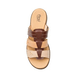SANDALIAS DAMA FLEXI 116101 PIEL CAFÉ