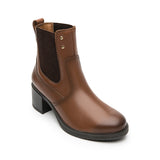 BOTINES DAMA FLEXI 120505 PIEL CAFÉ