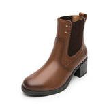 BOTINES DAMA FLEXI 120505 PIEL CAFÉ