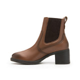 BOTINES DAMA FLEXI 120505 PIEL CAFÉ