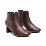 BOTINES DAMA FLEXI 119706 PIEL VINO