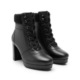 BOTINES DAMA FLEXI 118910 PIEL NEGRO