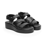 SANDALIAS DAMA FLEXI 127904 PIEL NEGRO