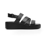 SANDALIAS DAMA FLEXI 127904 PIEL NEGRO