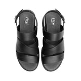 SANDALIAS DAMA FLEXI 127904 PIEL NEGRO