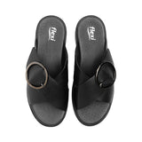 SANDALIAS FLEXI MUJER 127901 PIEL NEGRO