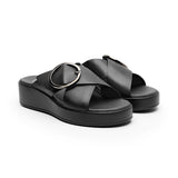 SANDALIAS FLEXI MUJER 127901 PIEL NEGRO