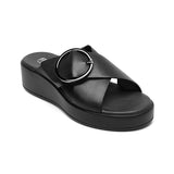 SANDALIAS FLEXI MUJER 127901 PIEL NEGRO