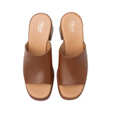 SANDALIAS FLEXI MUJER 127601 PIEL CAFÉ