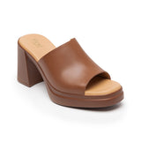 SANDALIAS FLEXI MUJER 127601 PIEL CAFÉ