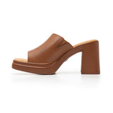 SANDALIAS FLEXI MUJER 127601 PIEL CAFÉ