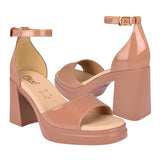 SANDALIAS FLEXI MUJER 127602 CHAROL ROSA