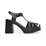 SANDALIAS FLEXI MUJER 127604 PIEL NEGRO