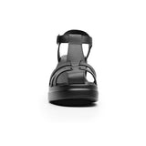 SANDALIAS FLEXI MUJER 127604 PIEL NEGRO