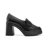 TACONES DAMA FLEXI 127401 PIEL NEGRO