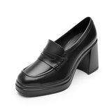 TACONES DAMA FLEXI 127401 PIEL NEGRO