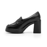 TACONES DAMA FLEXI 127401 PIEL NEGRO
