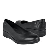 ZAPATOS DAMA FLEXI 130401 PIEL NEGRO