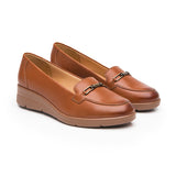 MOCASINES FLEXI MUJER 130402 PIEL CAFÉ