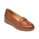 MOCASINES FLEXI MUJER 130402 PIEL CAFÉ