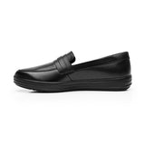 MOCASINES DAMA FLEXI 109408 PIEL NEGRO
