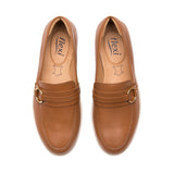 MOCASINES FLEXI MUJER 109408 PIEL CAFÉ