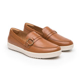 MOCASINES FLEXI MUJER 109408 PIEL CAFÉ