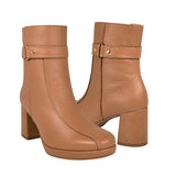 BOTAS DAMA FLEXI 127203 PIEL BEIGE