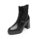 BOTINES DAMA FLEXI 127402 PIEL NEGRO