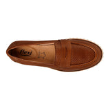 MOCASINES DAMA FLEXI 134703 PIEL CAFÉ